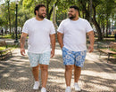 Bermuda Tactel Estampada Plus
