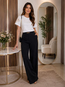 Calça Social Com Cinto